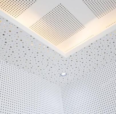 카튼 크기 613 X 623 X 130 160mm 호텔 장식용 미네랄 섬유 천장판