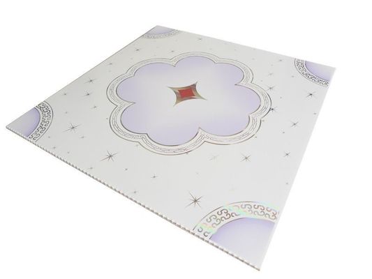 벽 및 천장 장식용 3D PVC 복합판 크기 Ect pd109 내구성 물질