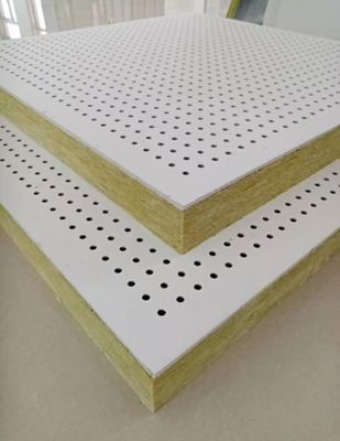PVC 천장 B1 불 retardant 정형 가장자리 소음 흡수 서스펜딩 천장판