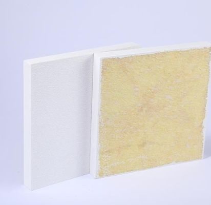 PVC 천장 B1 불 retardant 정형 가장자리 소음 흡수 서스펜딩 천장판