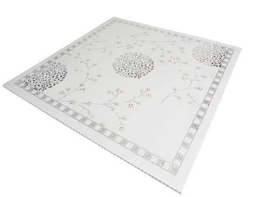 500*2000*3.0mm의 실내 벽 및 천장 장식용 3D PVC 보드 / 패널
