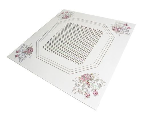 500*2000*3.0mm의 실내 벽 및 천장 장식용 3D PVC 보드 / 패널