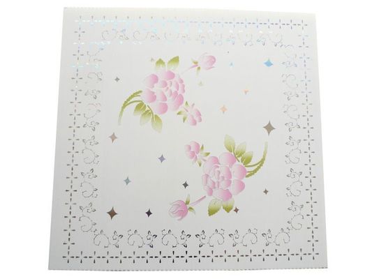 PD125 내부 벽과 천장 장식용 3D PVC 벽화 500mmx500mm 크기