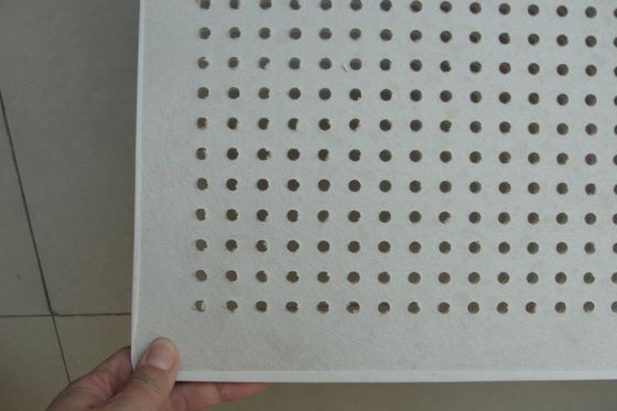 소음 격리 천장 600*600mm 디자인 벽 장식용 음향 종이 위 치스판