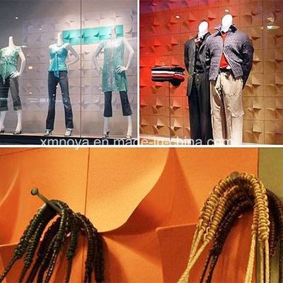 460mm*460mm 크기 3D PVC 플라스틱 벽/천장 패널 실내 장식 많은 디자인