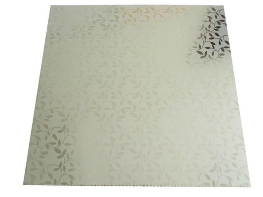 인테리어 3D PVC 복합 벽판 침실 / 상점 장식 500mmx500mm