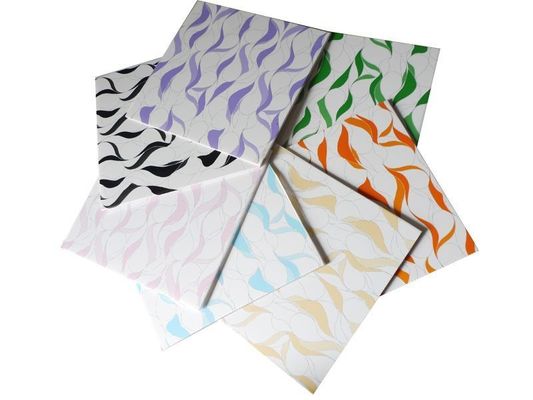 500x500mm PVC 플라스틱 3D 보드 인테리어 벽 / 천장 장식 크기 500x2000x3.0mm