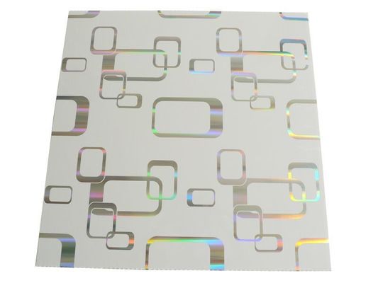 500mmx500mm 방수 3D 텍스처 PVC 벽 / 천장 패널 사용자 정의 및 다채로운