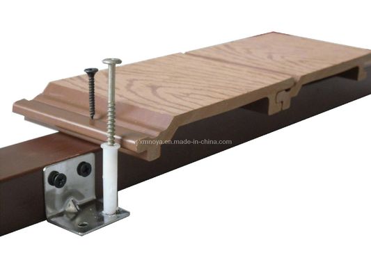 슬라이딩 페니쉬 방수 및 기상 저항성 WPC 외관 벽 사이딩 패널 156MM * 21MM