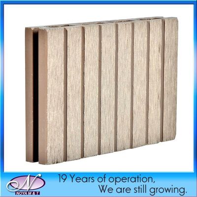 150*25mm Ash Wood Plastic Composite WPC Decking Superior for Garden/Exterior Flooring 목재 플라스틱 합성 WPC 데킹 우월성 정원 / 외부 바닥