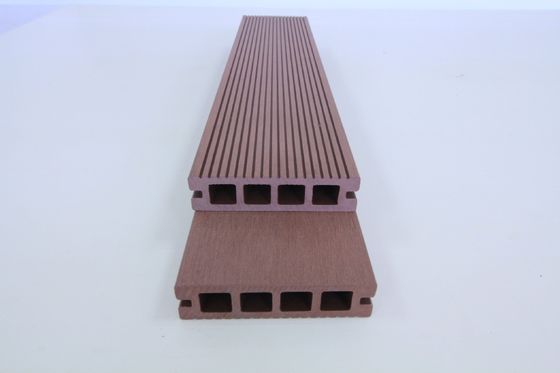 150mm*25mm 목재 플라스틱 복합재로 만든 맞춤형 WPC 외관 바닥 타일