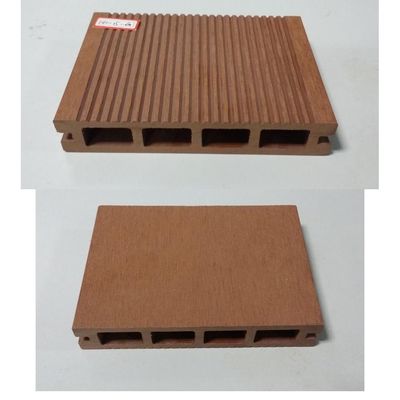 NY90X19 환경 친화적 인 외관 목재 플라스틱 복합 WPC 데킹 바닥 45% HDPE