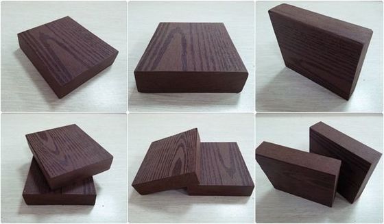NY90X19 환경 친화적 인 외관 목재 플라스틱 복합 WPC 데킹 바닥 45% HDPE