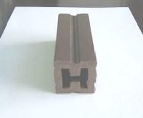 외관 150mm * 25mm 목재 플라스틱 복합/WPC 덱링 덱링 재료 탄력