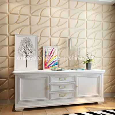 TV 설비 벽용 3D PVC 패널 맞춤형 500mmx500mm