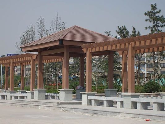불에 저항하는 WPC 목재 플라스틱 복합 바닥 바닥
