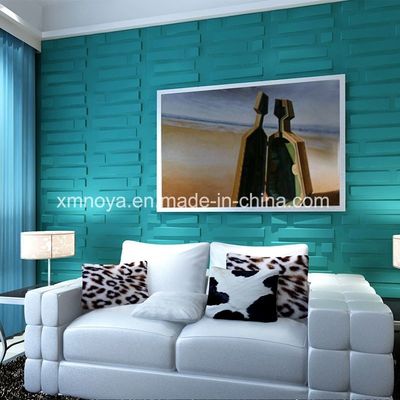 500mmx500mm 어쿠스틱 패널 현대 거실 TV 배경용 PVC 3D 벽 패널