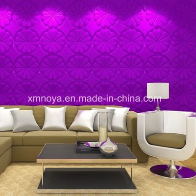 친환경 재료와 디자인으로 현대 소파 배경 장식 3D 패널