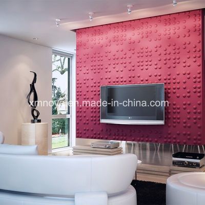 어쿠스틱 장식용 3D 벽판 460mm*460mm 거실 TV 배경용 크기