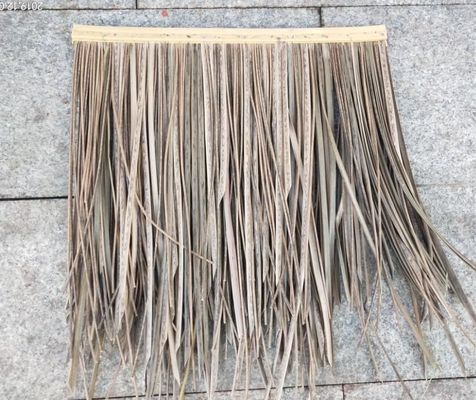 내구성있는 정원 풍경 디자인 장식 PVC 짚 지붕 타일 사용자 정의