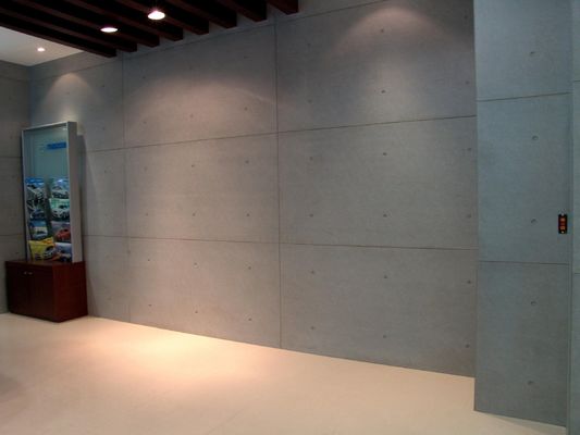 맞춤형 고밀도 아스베스ቶስ 무료 화염 방지 시멘트 보드 회색과 밝은 노란색