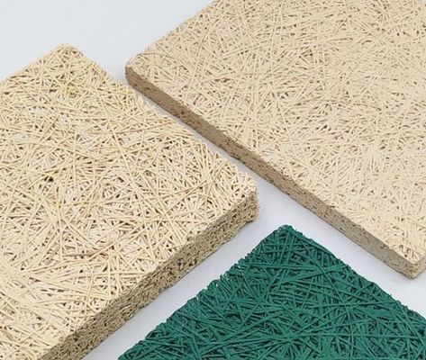 1200*2440mm 소음 감축 천장 장식용 나무 솜 소음 흡수판
