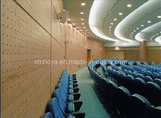 2 인치 두께 나무 구멍 및 스트립 패널 건축 재료에 대한 음향 벽 패널