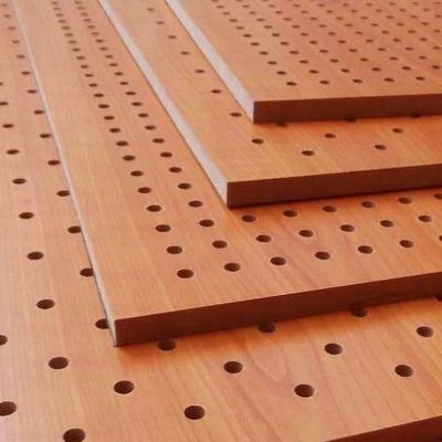 화장실/음식실의 벽 장식용 목재 음향 패널 및 방화성 등급 B1