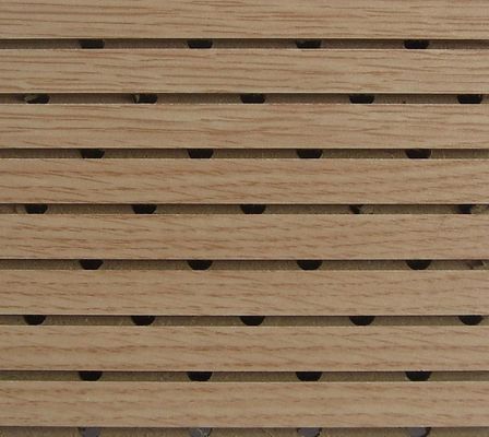 화장실/음식실의 벽 장식용 목재 음향 패널 및 방화성 등급 B1