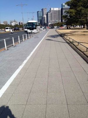 고대 스타일 물 투과성 세라믹 점토 콘크리트 포장 벽돌 검은 회색 및 빨간색
