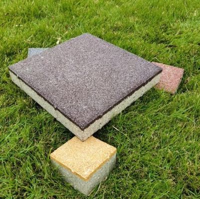스타일리시 인 Sintering 회색과 빨간색 세라믹 물 투과성 벽돌