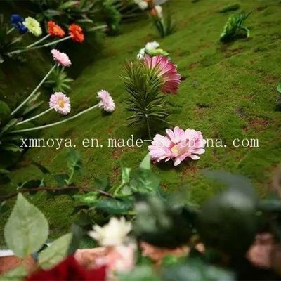 장식성 인공 녹색 잔디 모스 벽 당신의 조경 사업에 맞춤