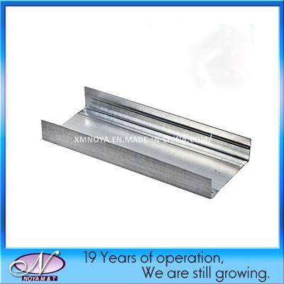 진료 된 엽강 분단 벽 금속 프로필 너비 72mm 표준 길이는 3000mm