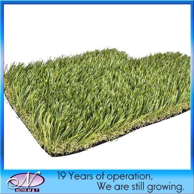 고밀도 축구 축구 합성 잔디 / 잔디 꿰매기 속도 16/10cm 덩어리 높이 25mm