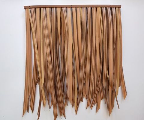 환경 친화적 인 100% 현실적인 HDPE PVC 인위 짚 지붕 타일 지붕