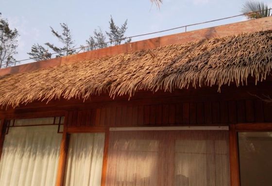 환경 친화적 인 100% 현실적인 HDPE PVC 인위 짚 지붕 타일 지붕