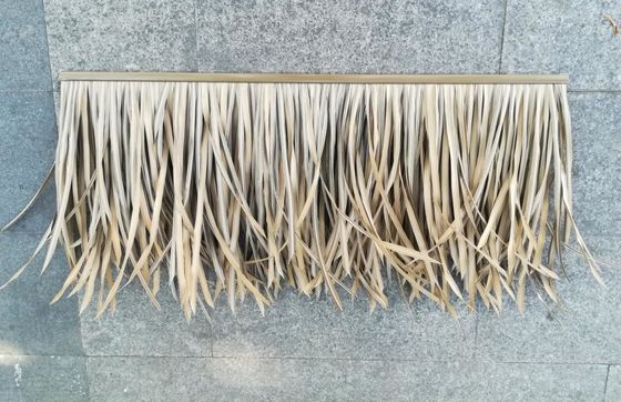 맞춤형 건조 인공 풀 지붕 잎 풀 타일 팜 지붕 짚 지붕 합성