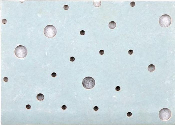 소음 격리 천장 600*600mm 디자인 벽 장식용 음향 종이 위 치스판