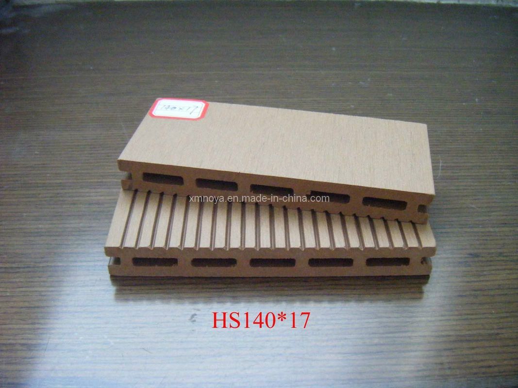 140mm*17mm WPC 옥외 정원 바닥 맞춤형 및 친환경 디자인