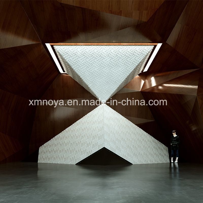 방화 방음 장식 공공 부위의 3D 패널 500mmx500mm KTV 사용