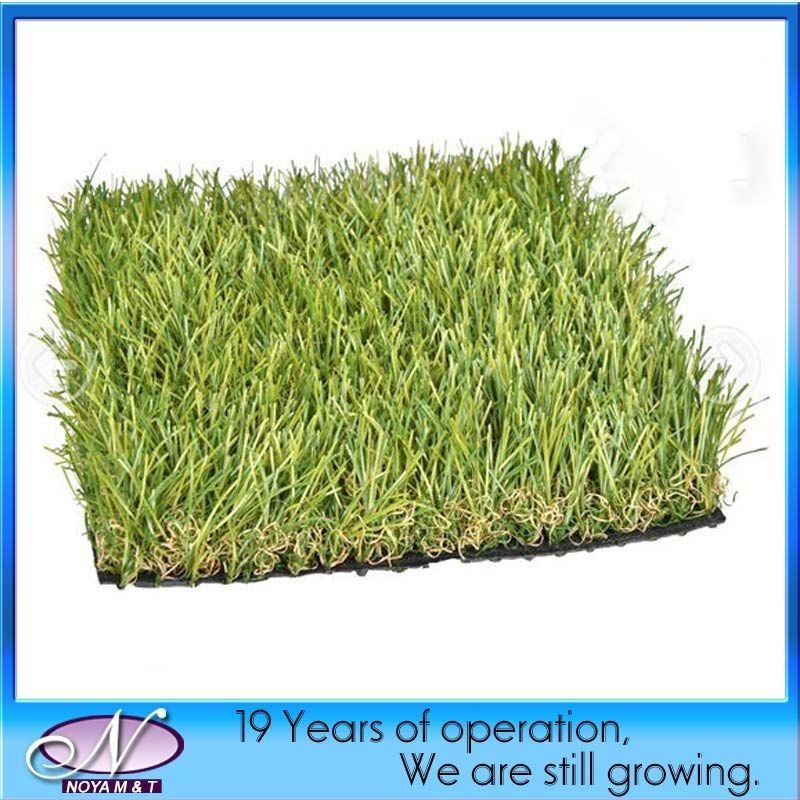 고밀도 축구 축구 합성 잔디 / 잔디 꿰매기 속도 16/10cm 덩어리 높이 25mm
